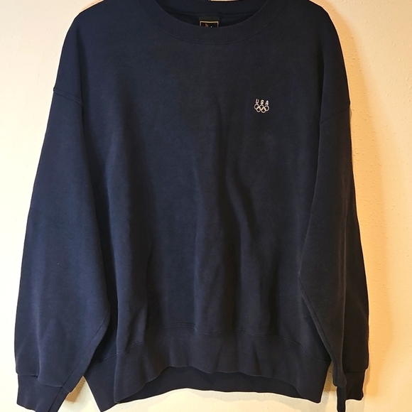 1980 Olympics Crew Neck Vintage Sweat Shirt JCPenney Z. XL - Picture 1 of 7